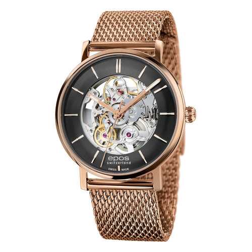 Наручные часы механические мужские EPOS 3437.135.24.15 в Black Star Wear
