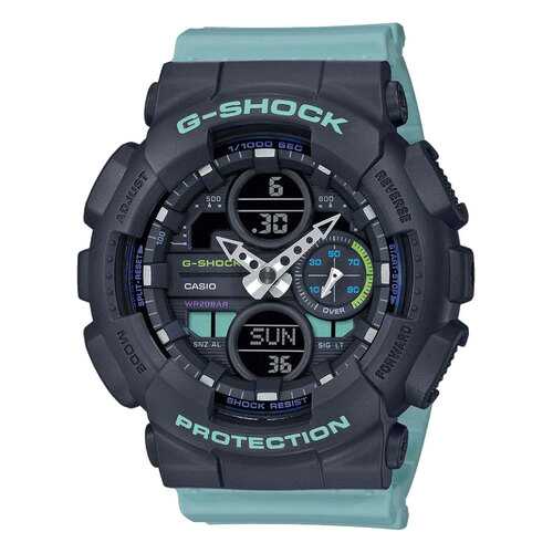 Японские наручные часы Casio G-SHOCK GMA-S140-2AER с хронографом в Black Star Wear