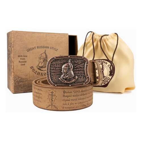Кожанный ремень Великоросс Архангельский PMK756.31.130 в Black Star Wear
