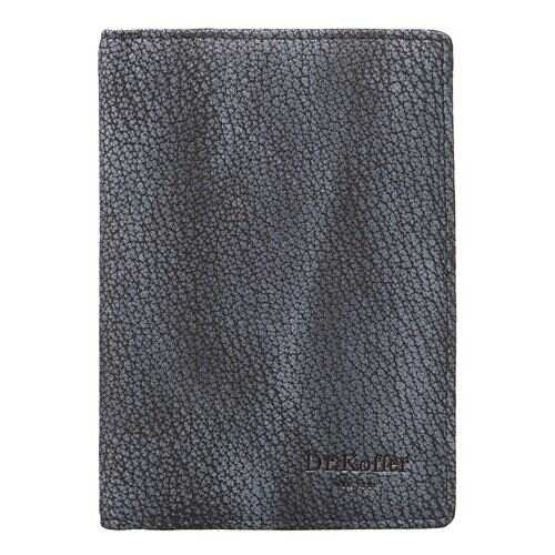 Обложка для паспорта Dr.Koffer X510130-181-04 черная в Black Star Wear