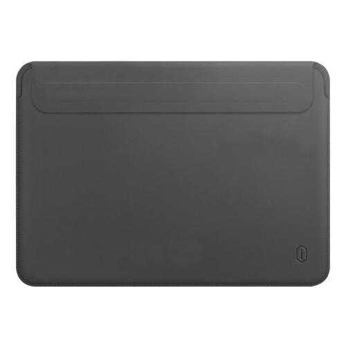 Чехол для Macbook Pro 12 Wiwu Skin Pro 2 Leather grey в Black Star Wear