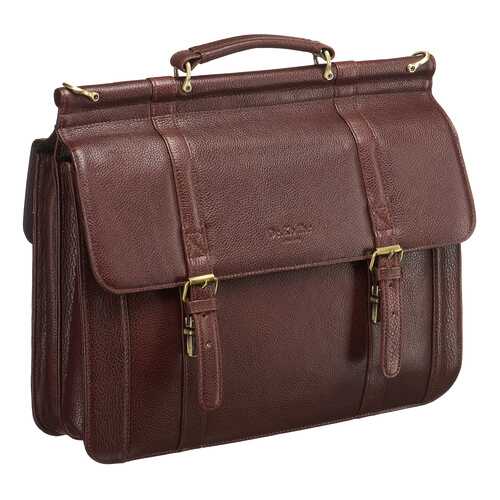 Портфель мужской Dr.Koffer P247540-02 темно-коричневый в Black Star Wear