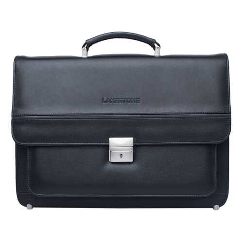 Портфель мужской кожаный Lakestone Reedley 943014/BL черный в Black Star Wear