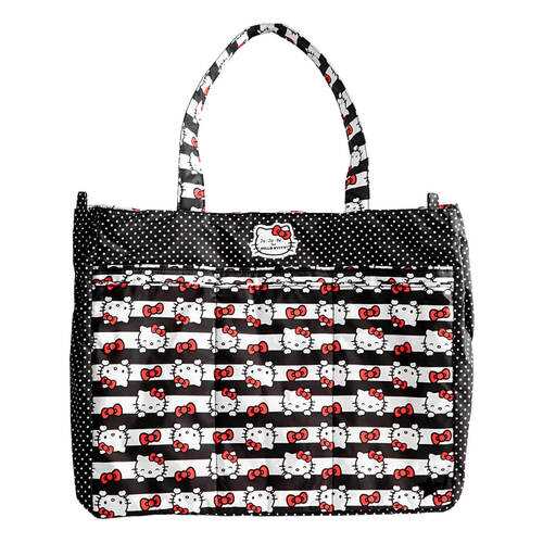Сумка для мамы Ju-Ju-Be Super Be Hello Kitty Dots & Stripes в Black Star Wear