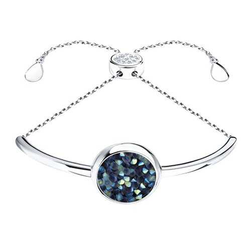 Браслет женский SOKOLOV из серебра с кристаллами Swarovski и фианитами 94050409 р.18 в Black Star Wear