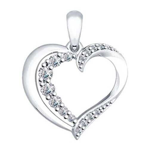Подвеска SOKOLOV из серебра с фианитами 94031773 в Black Star Wear