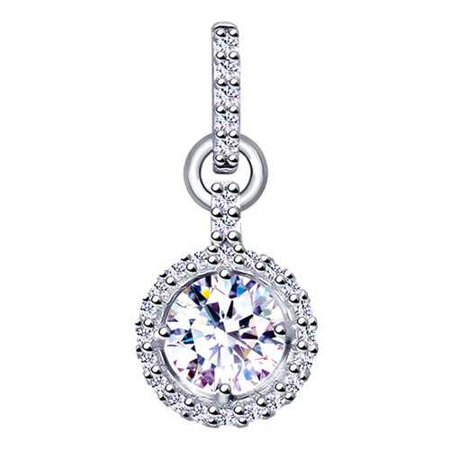 Подвеска SOKOLOV из серебра с фианитами 94032156 в Black Star Wear