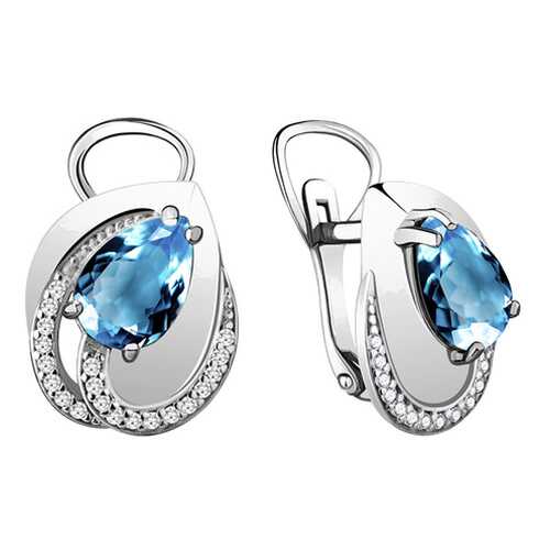 Серьги Aquamarine 4478705А.5 в Black Star Wear