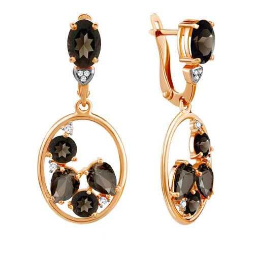 Серьги Aquamarine 4707101А.6 в Black Star Wear