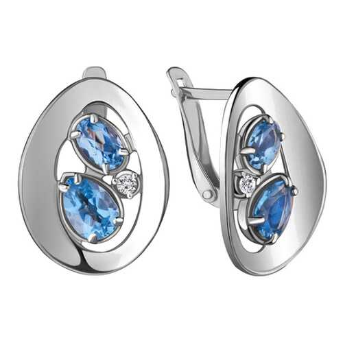 Серьги Aquamarine 4721705А.5 в Black Star Wear