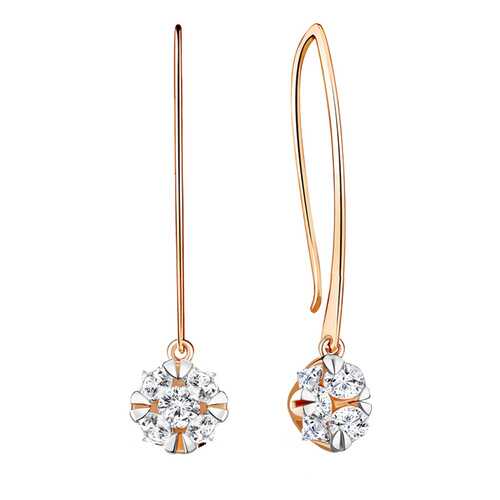 Серьги Aquamarine 48343А.6 в Black Star Wear