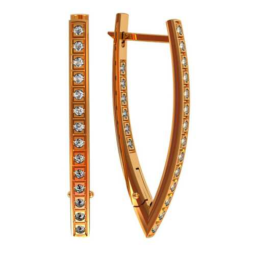 Серьги Приволжский ювелир 372844-FA11 в Black Star Wear