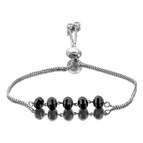 Браслет женский L'attrice 53666134 серебристый в Black Star Wear