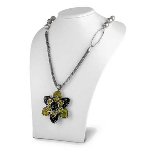 Колье женское L'attrice 75601003 серебристое в Black Star Wear