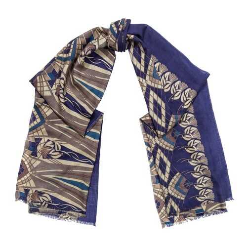 Палантин женский Eleganzza GU42-0783 коричневый/синий в Black Star Wear