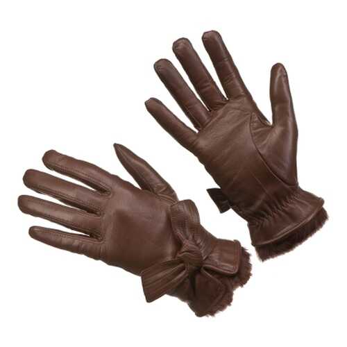 Перчатки женские Dr.Koffer H610220-41-06 коричневые 7 в Black Star Wear