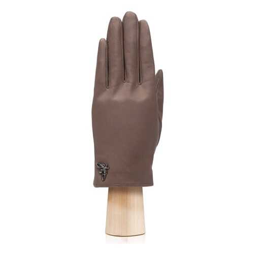 Перчатки женские Eleganzza IS780 коричневые 7.5 в Black Star Wear