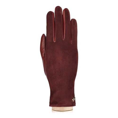 Перчатки женские Labbra LB-4707 коричневые 7.5 в Black Star Wear