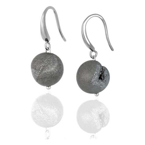 Серьги L'attrice, вставка пирит, артикул 54666019 в Black Star Wear