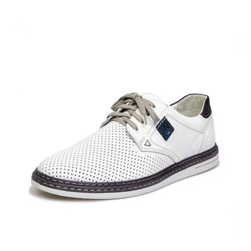 Полуботинки мужские Alessio Nesca 326060L0 белые 43 RU в Black Star Wear