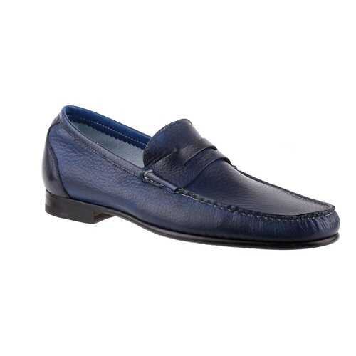 Мокасины мужские ZENUX 72210SCERV синие 43.5 RU в Black Star Wear