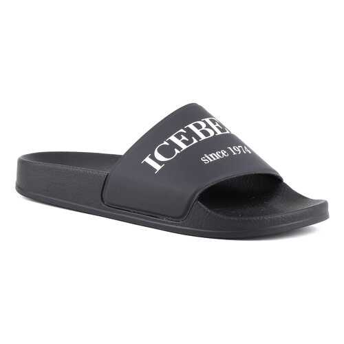 Шлепанцы мужские Iceberg HIU1136A черные 39 RU в Black Star Wear