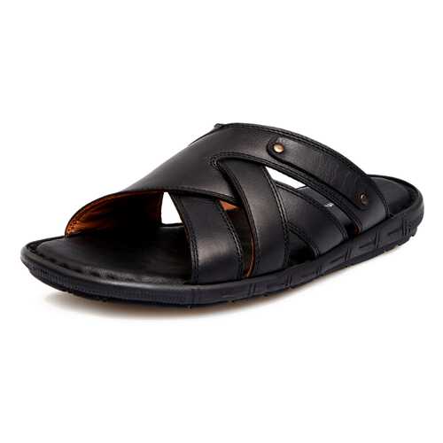 Шлепанцы мужские Pierre Cardin 710017663 черные 42 RU в Black Star Wear
