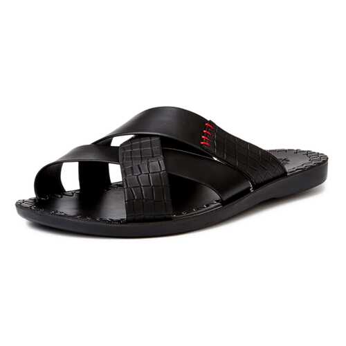 Шлепанцы мужские T.Taccardi 03106360 черные 42 RU в Black Star Wear