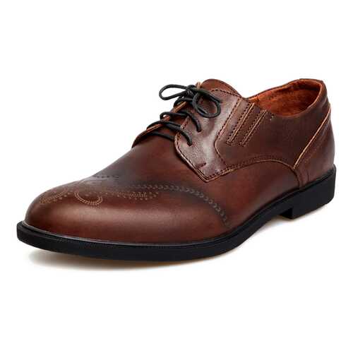 Туфли мужские Alessio Nesca 25806890 коричневые 41 RU в Black Star Wear