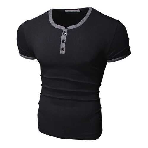 Футболка мужская Envy Lab SH011/ЧЕРНая-АНТРАЦИТ черная XS в Black Star Wear
