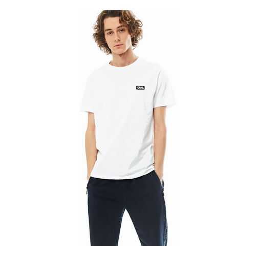 Футболка мужская Karl Lagerfeld 755027501221 белая XXL в Black Star Wear