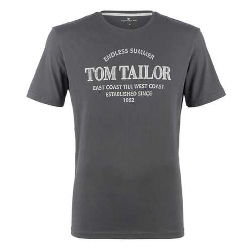Футболка мужская TOM TAILOR 1021171-10899 серая XXXL в Black Star Wear