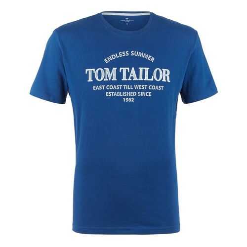 Футболка мужская TOM TAILOR 1021171 синяя S в Black Star Wear