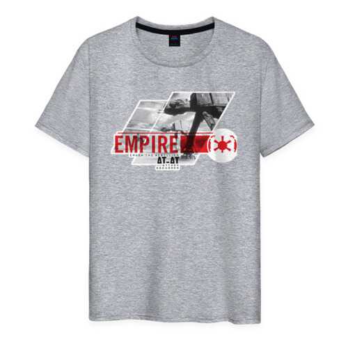 Футболка мужская ВсеМайки 1689581 серая XXS в Black Star Wear