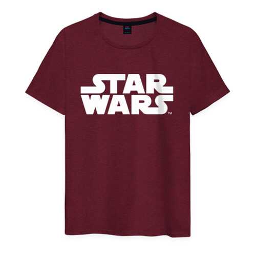 Футболка мужская ВсеМайки 1689603 бордовая XXXL в Black Star Wear