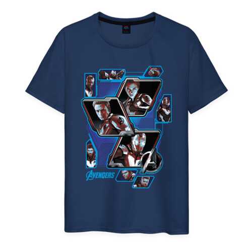 Футболка мужская ВсеМайки 1765791 синяя M в Black Star Wear