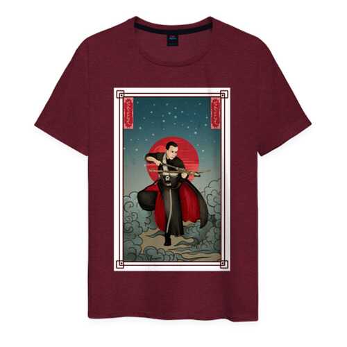 Футболка мужская ВсеМайки 1825817 бордовая M в Black Star Wear