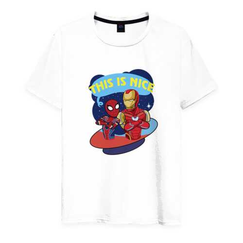 Футболка мужская ВсеМайки 1844175 белая XL в Black Star Wear