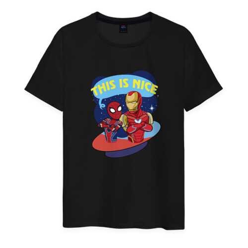 Футболка мужская ВсеМайки 1844175 черная XS в Black Star Wear