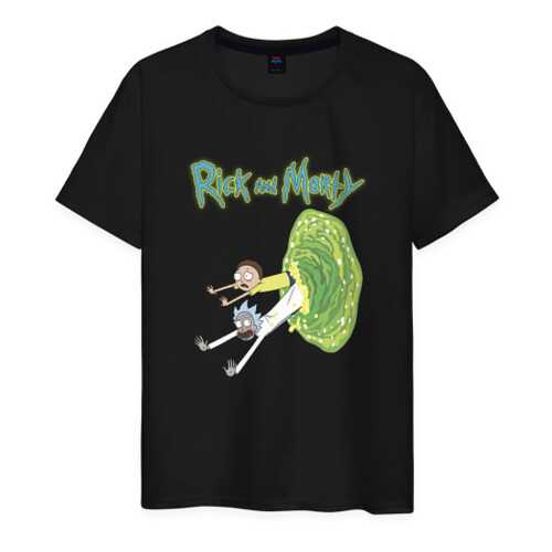 Футболка мужская ВсеМайки 1858377 черная XXXL в Black Star Wear
