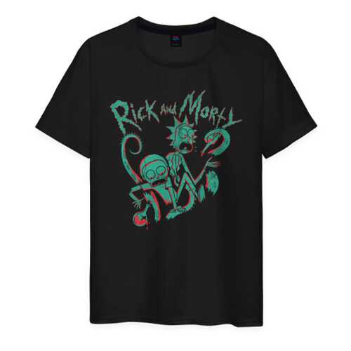 Футболка мужская ВсеМайки 1923243 черная XXXL в Black Star Wear