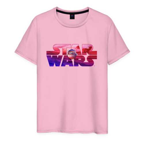 Футболка мужская ВсеМайки 2147265 розовая XL в Black Star Wear