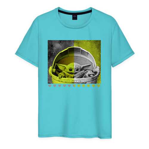 Футболка мужская ВсеМайки 2147267 бирюзовая S в Black Star Wear