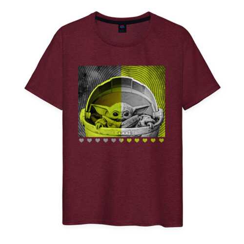 Футболка мужская ВсеМайки 2147267 бордовая S в Black Star Wear