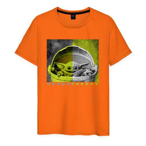 Футболка мужская ВсеМайки 2147267 оранжевая XS в Black Star Wear