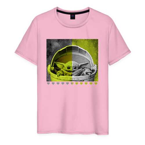 Футболка мужская ВсеМайки 2147267 розовая XXL в Black Star Wear