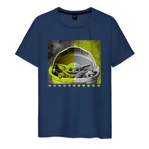 Футболка мужская ВсеМайки 2147267 синяя S в Black Star Wear