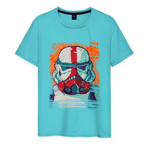 Футболка мужская ВсеМайки 2177851 бирюзовая L в Black Star Wear