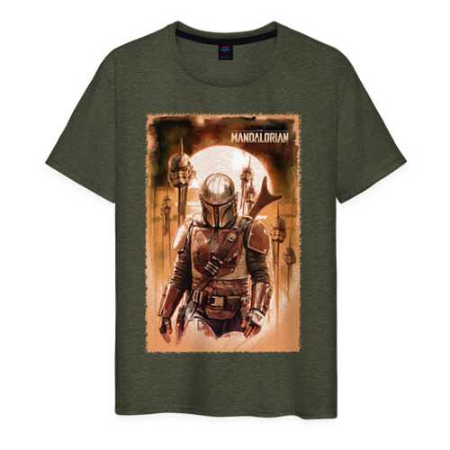 Футболка мужская ВсеМайки 2177877 хаки M в Black Star Wear