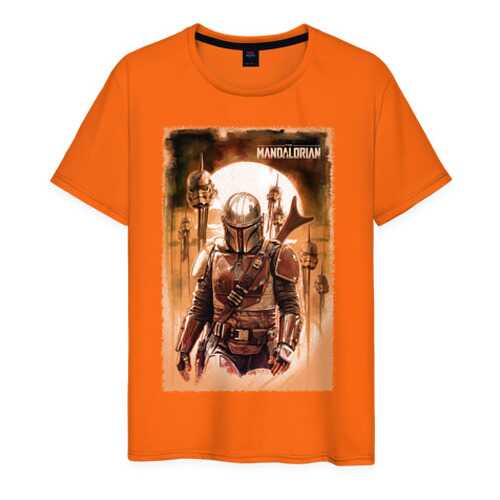 Футболка мужская ВсеМайки 2177877 оранжевая L в Black Star Wear